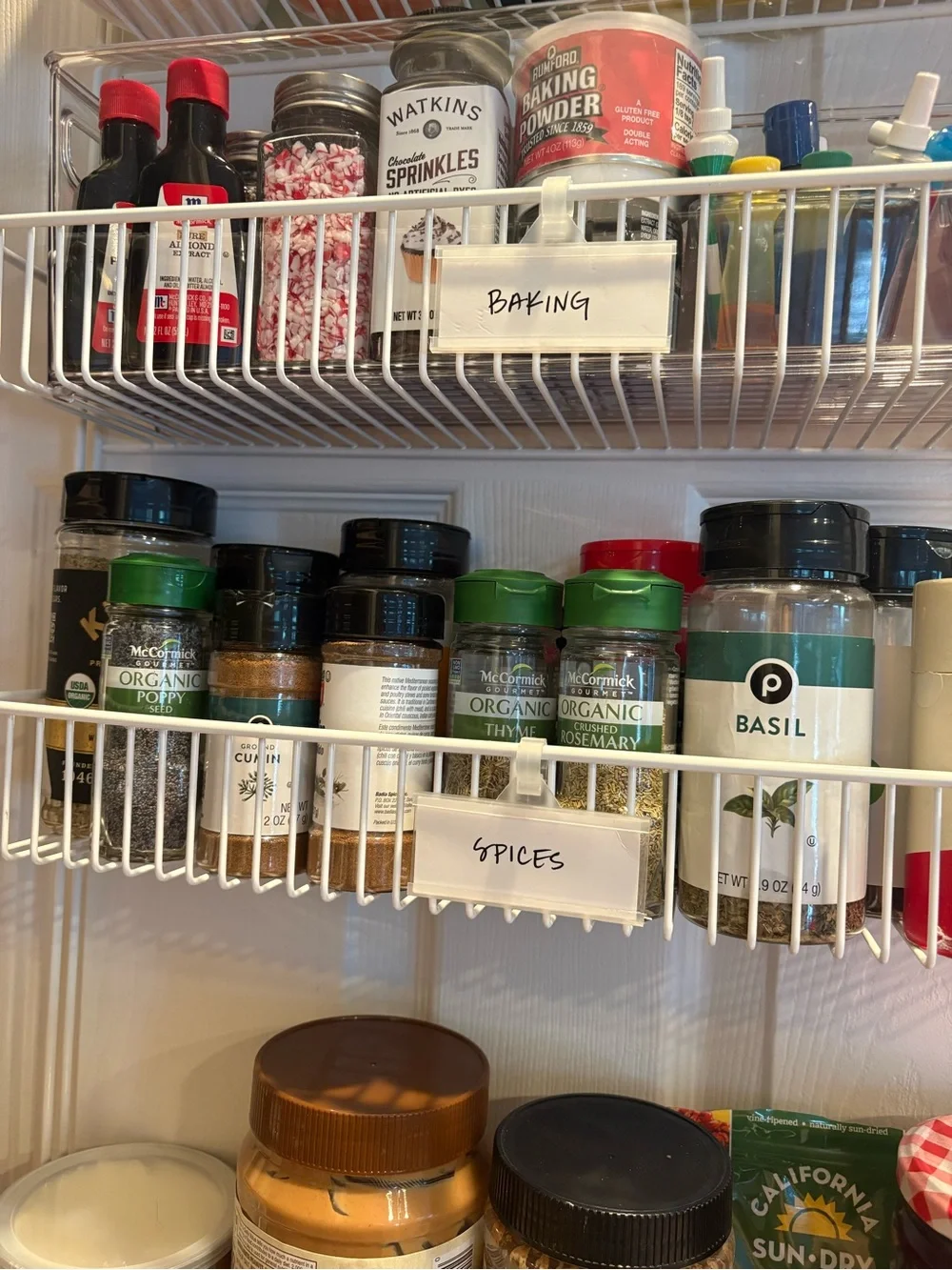 10 Pack Clear Plastic Clip-On Label Holder for Wire Shelf Organization